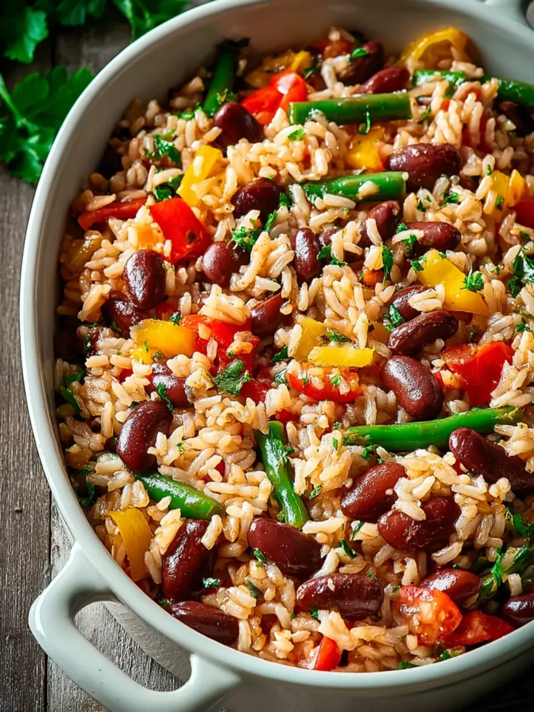 Vibrant Mediterranean Rice and Beans Recipe to Savor First Image