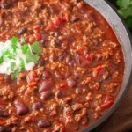 Beef Chili Recipe First Image