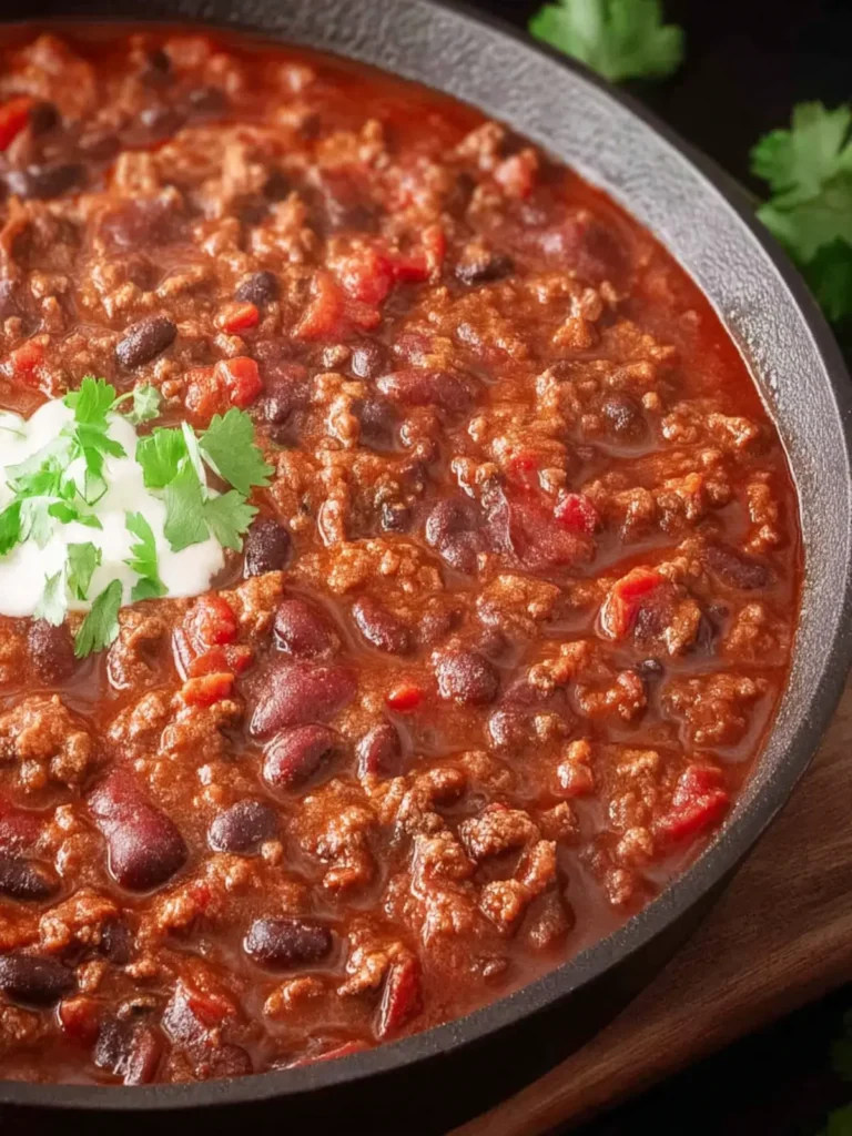 Beef Chili Recipe First Image