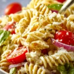 Caesar Basil Pasta Salad First Image