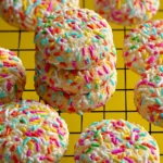 Easy Sprinkle Cookies Recipe with Cream Cheese First Image