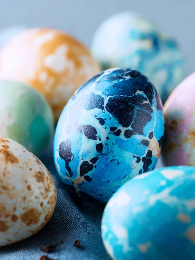 Marbled Easter Eggs First Image