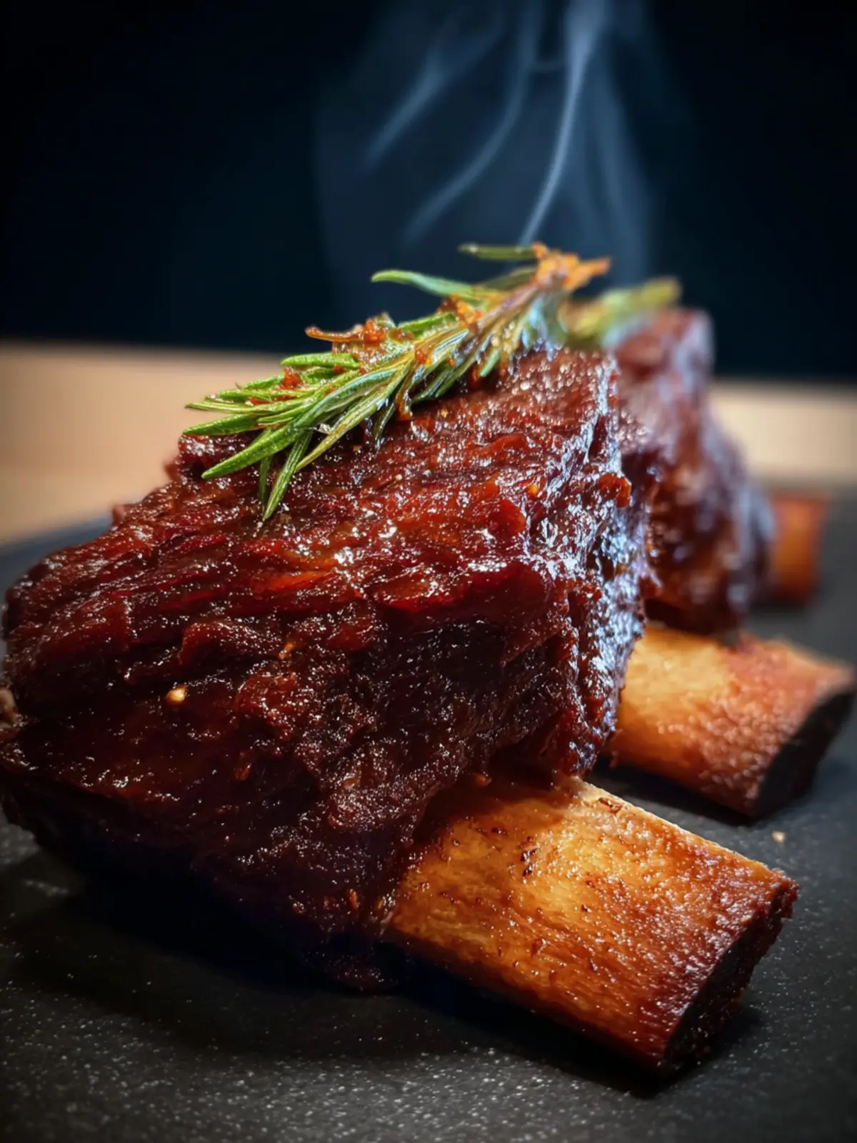 Oven Roasted Beef Ribs First Image