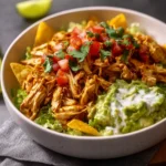 Pulled Chicken & Guacamole Bowl – Healthy Protein Meal First Image