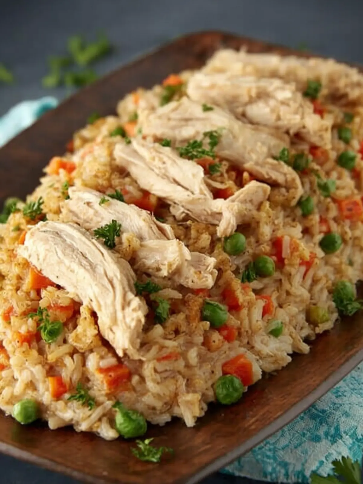 Slow Cooker Chicken and Rice First Image