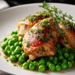 Spring Chicken With Peas First Image