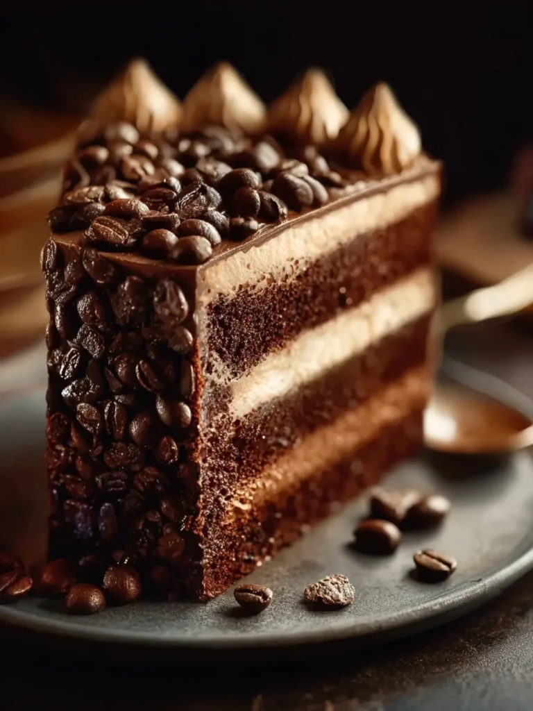 mocha espresso cake First Image