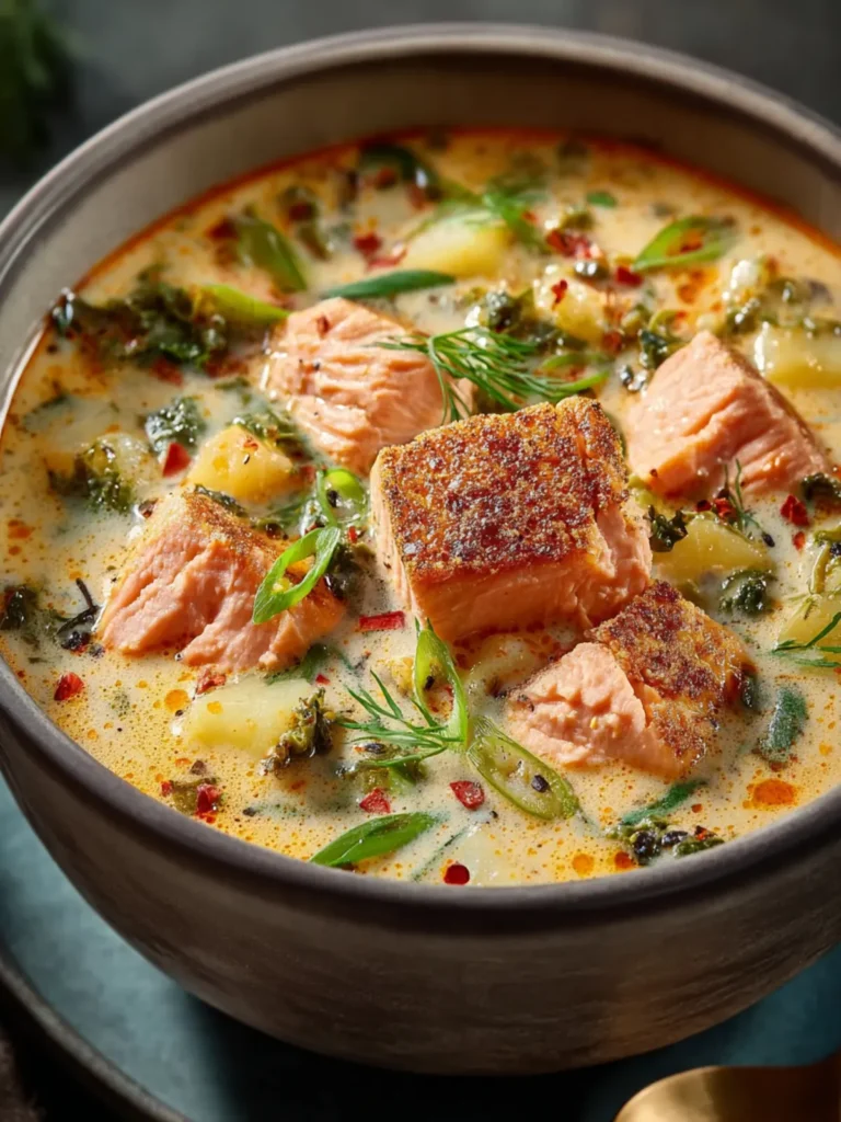 Cozy Salmon Chowder First Image