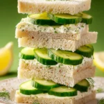 Cucumber Tea Sandwiches First Image