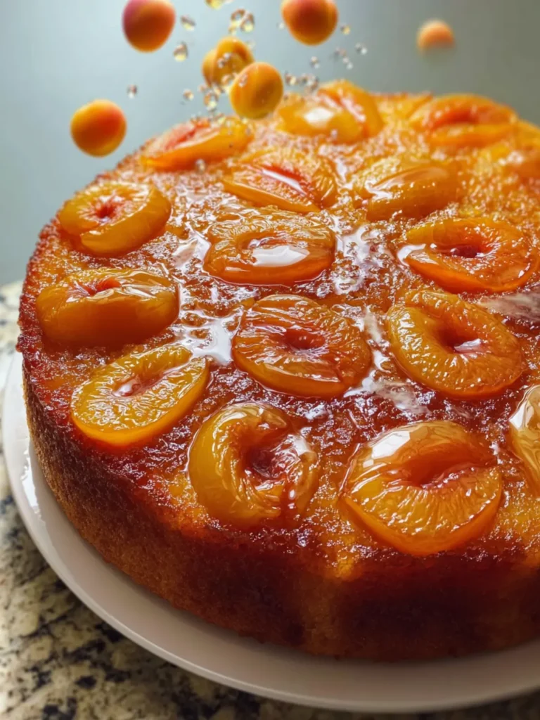 apricot upside down cake First Image