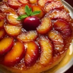 nectarine upside down cake First Image