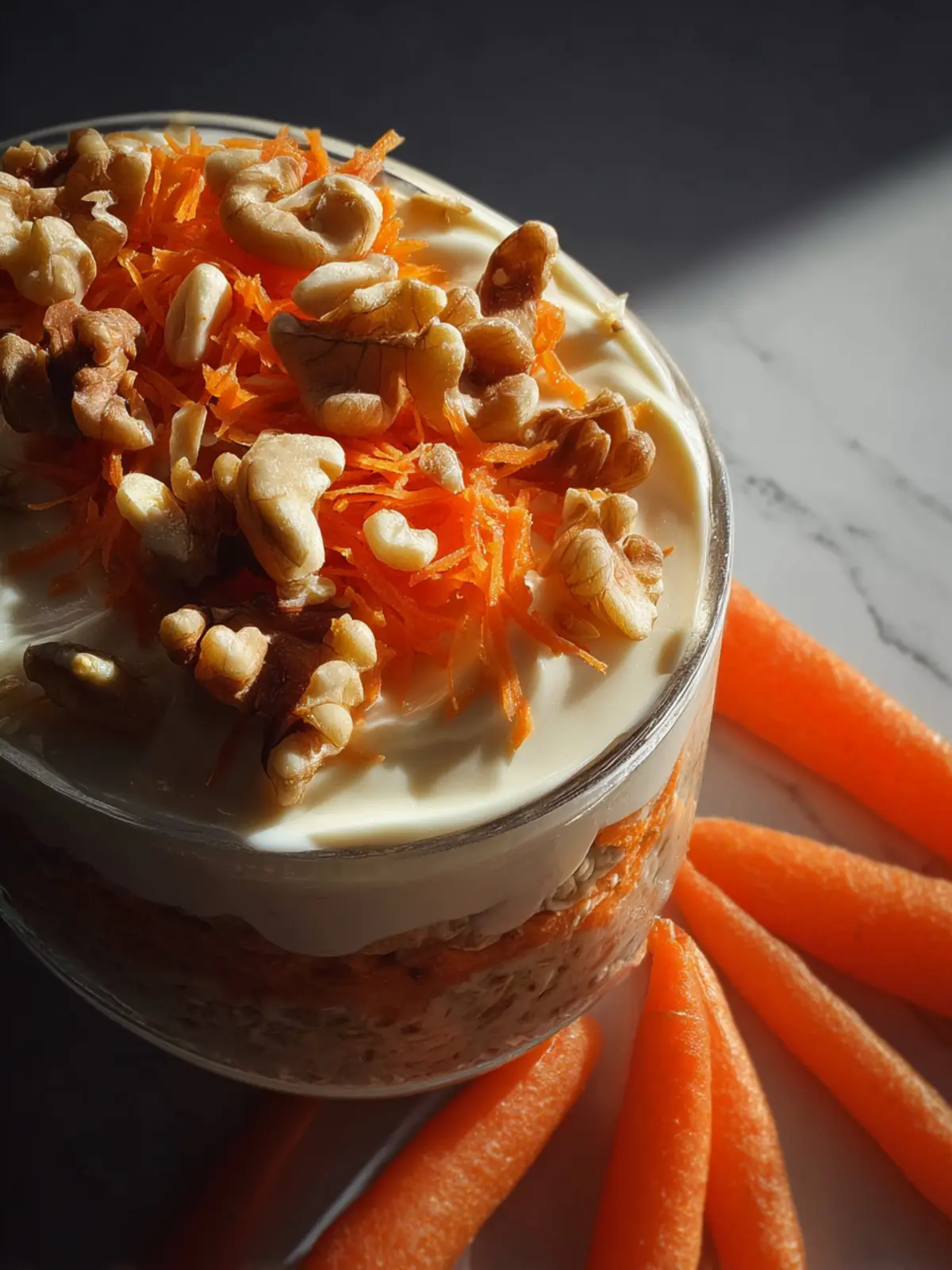 Carrot Cake Overnight Oats First Image
