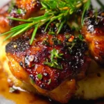 Crispy Honey Balsamic Chicken Thighs Recipe – The Perfect Gluten-Free Meal Prep Option First Image