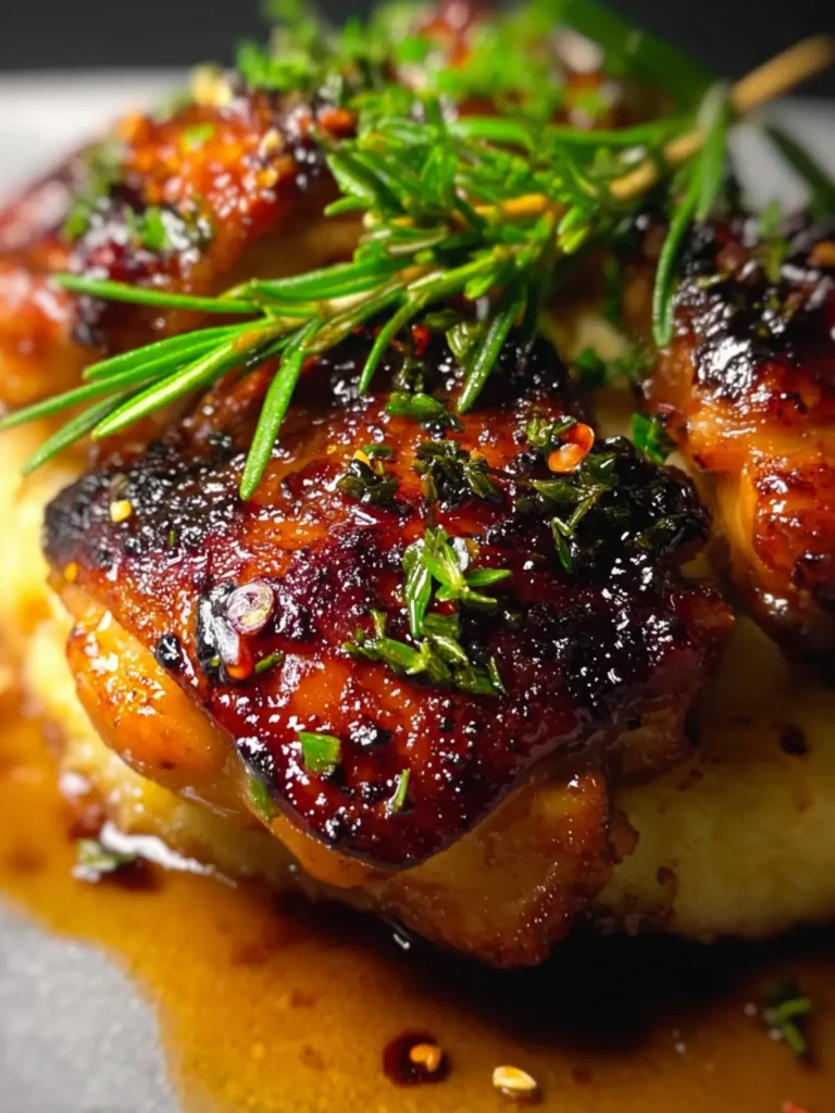 Crispy Honey Balsamic Chicken Thighs Recipe – The Perfect Gluten-Free Meal Prep Option First Image