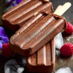 Healthy Fudgesicles (Vegan, Dairy-Free) First Image