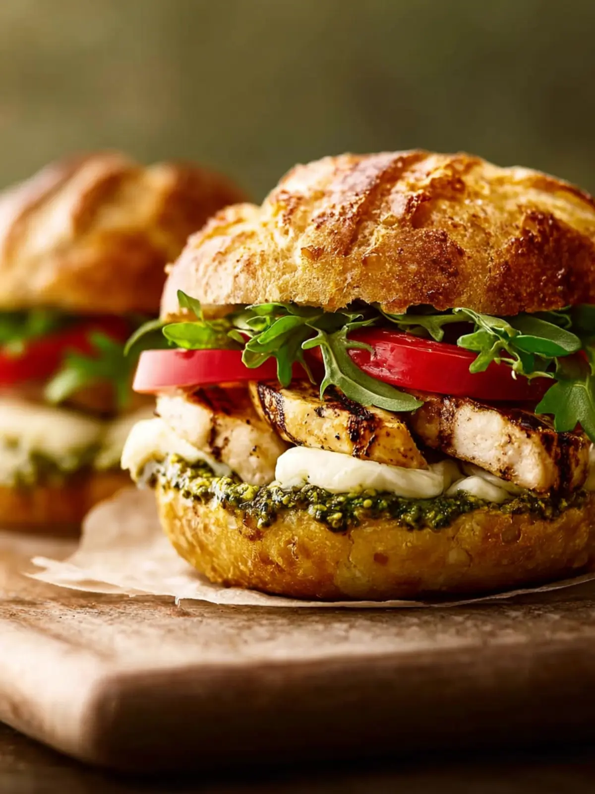 Pesto Chicken Sandwich First Image