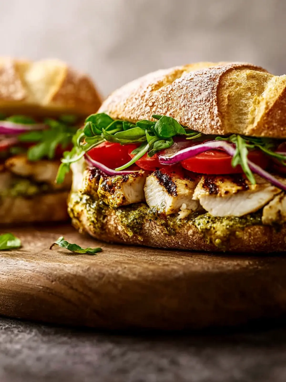 Pesto Chicken Sandwich First Image