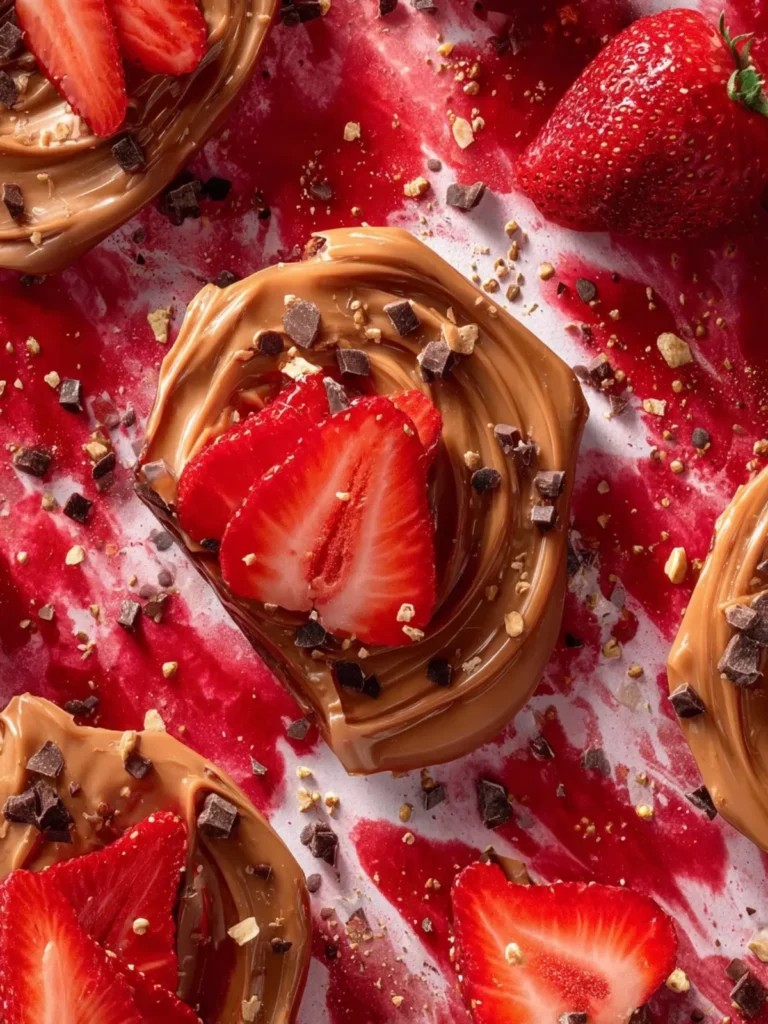 Viral Strawberry Bark (Easy Healthy Dessert!) First Image